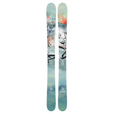 2023 Icelantic Maiden 101 169cm Used Demo Skis w Bindings