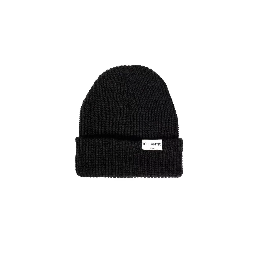 Icelantic logo beanie - black